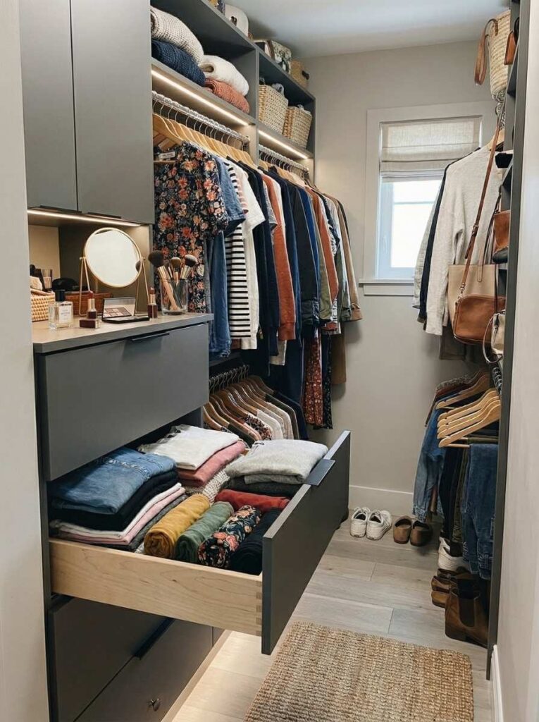 pull-out drawers organization