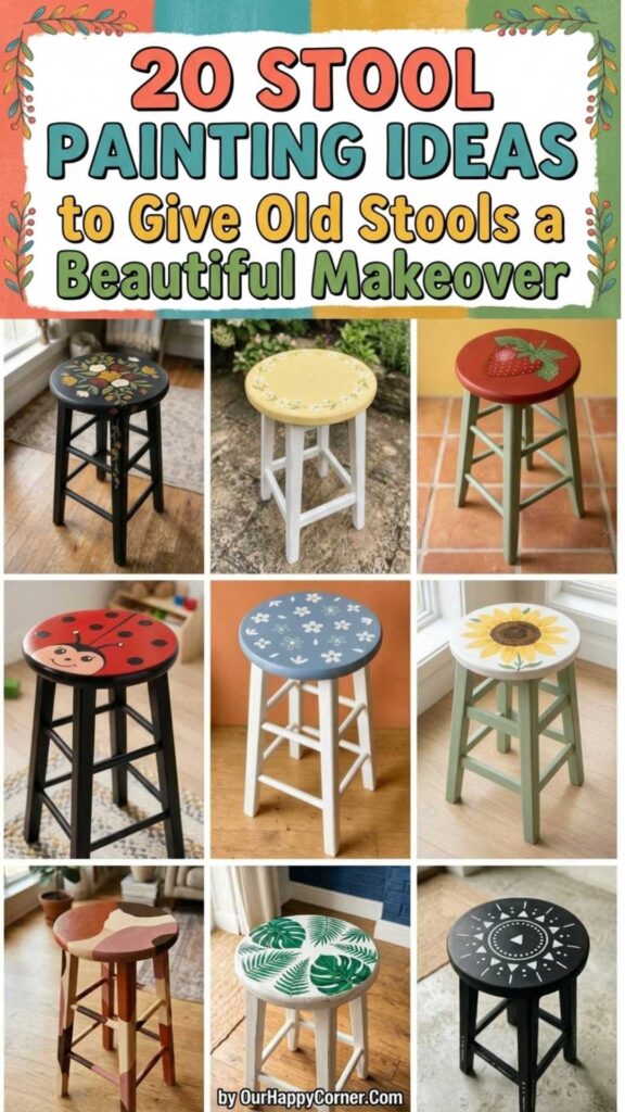 Stool Painting Ideas