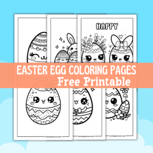 Easter Egg Coloring Pages Free Printable