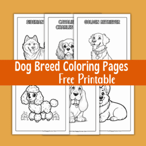 Dog Breed Coloring Pages Free Printable
