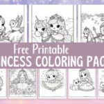Princess Coloring Pages Free Printable