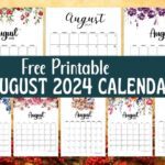 Free 2024 Yearly Calendar Printable