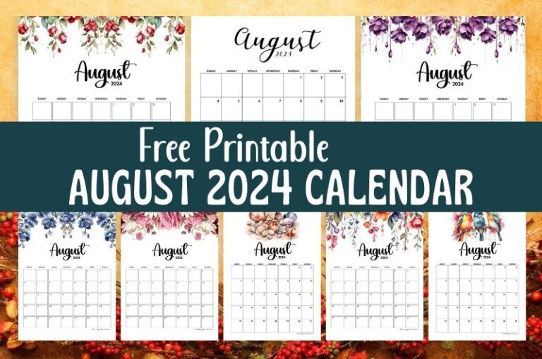 Free 2024 Yearly Calendar Printable
