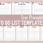 To Do List Free Printables