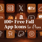 Fall App Icons for iPhone and Tablets