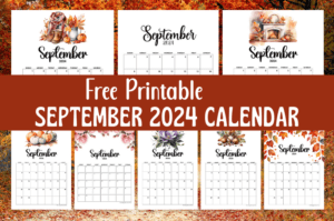 September 2024 Calendar Printable