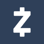 Zelle dark blue app icon