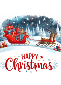 Free Printable Christmas Cards - Our Happy Corner
