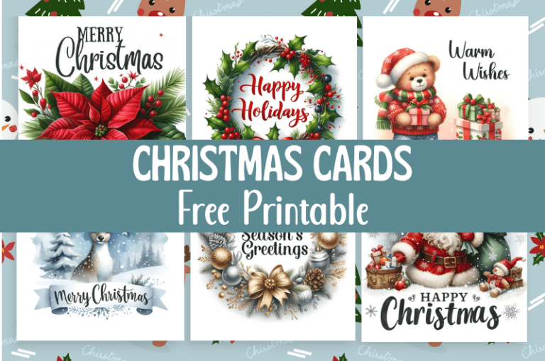 Christmas Cards Free Printables