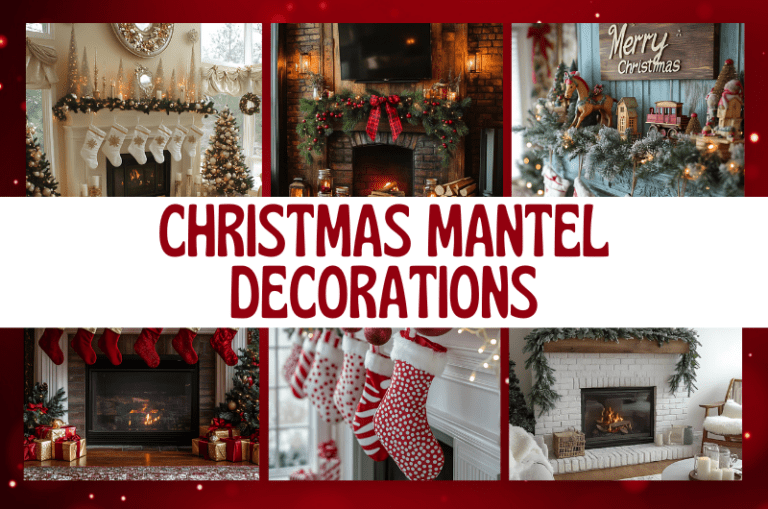 Christmas Mantel Decorations