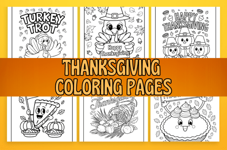 Free Printable Thanksgiving Coloring Pages