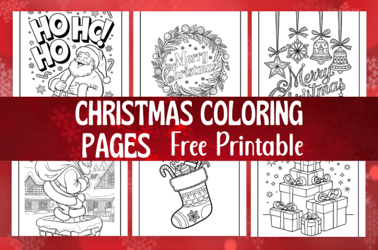 Christmas Coloring Pages Free Printables