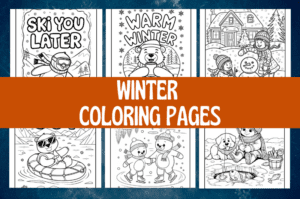 Winter Coloring Pages Free Printable