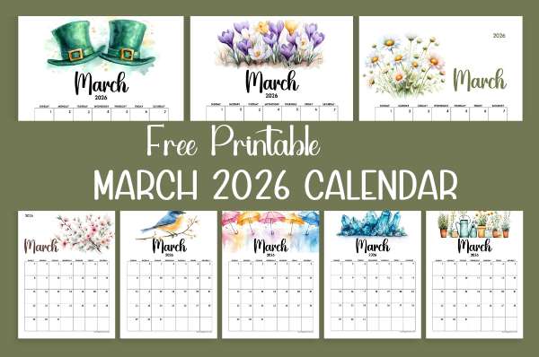 2026 February Calendar Printable