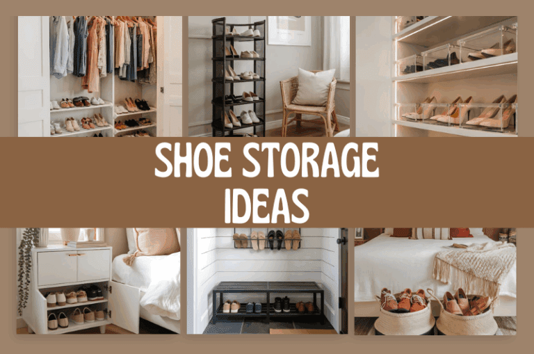 Clever shoe storage ideas