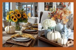 fall table centerpiece