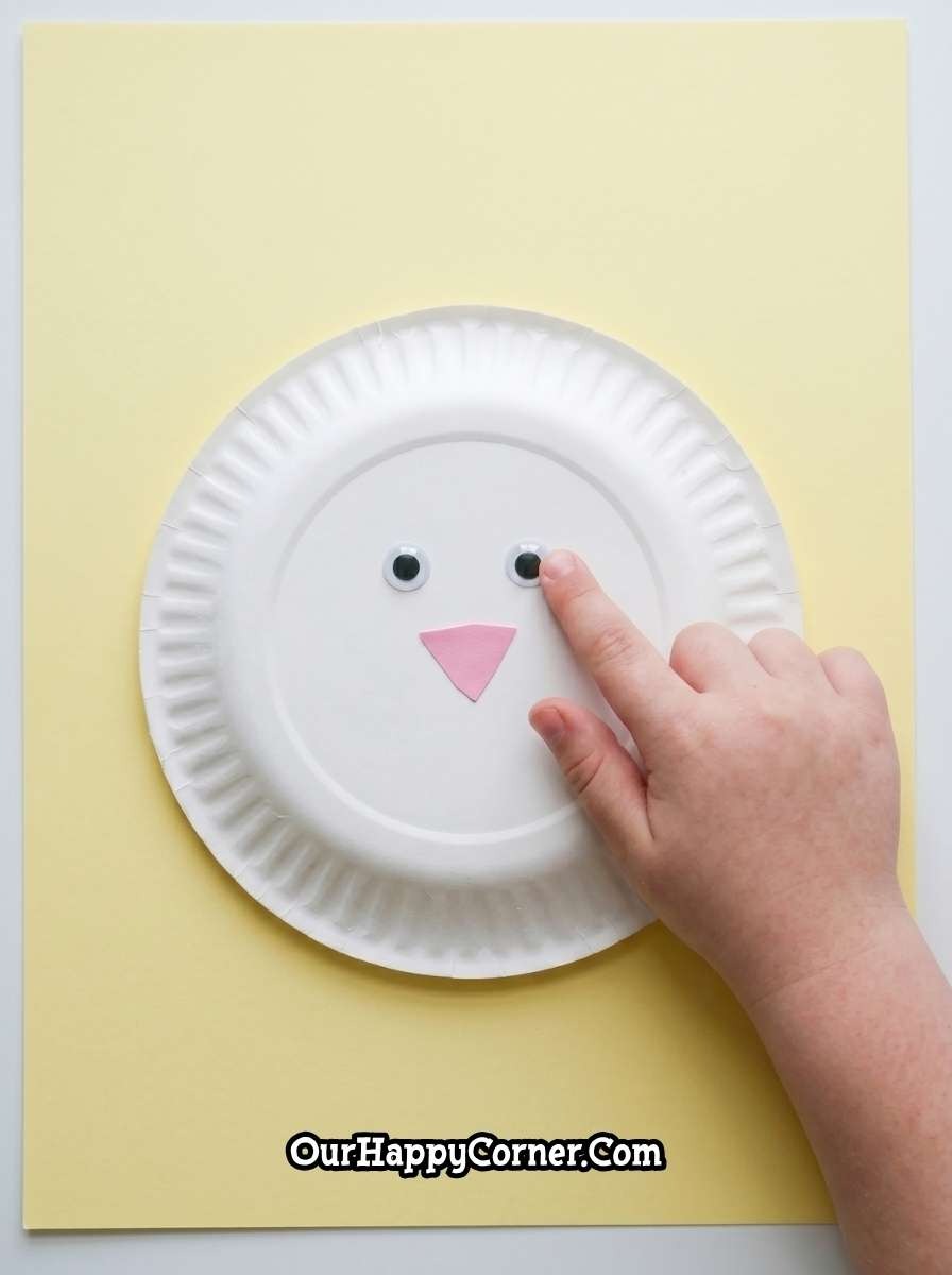 Easy Paper Plate Bunny Craft for Kids - Our Happy Corner