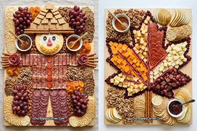 Fall charcuterie board