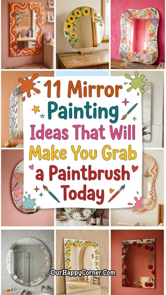 Mirror Painting Ideas