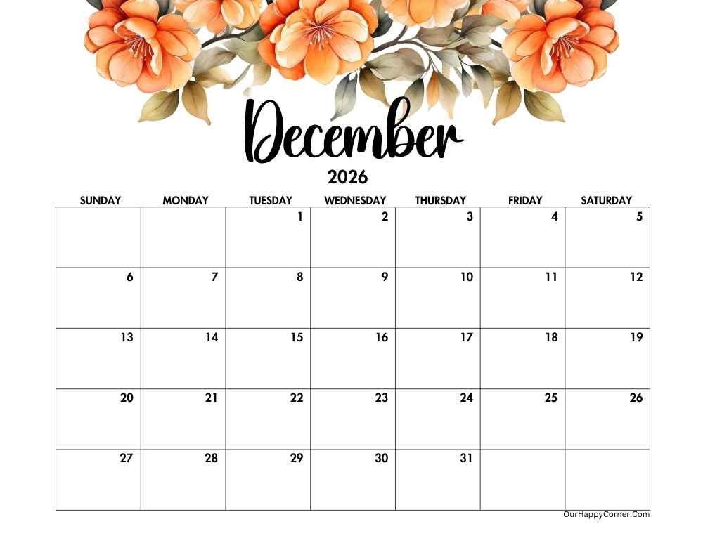 Floral calendar