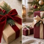 Christmas gift wrapping