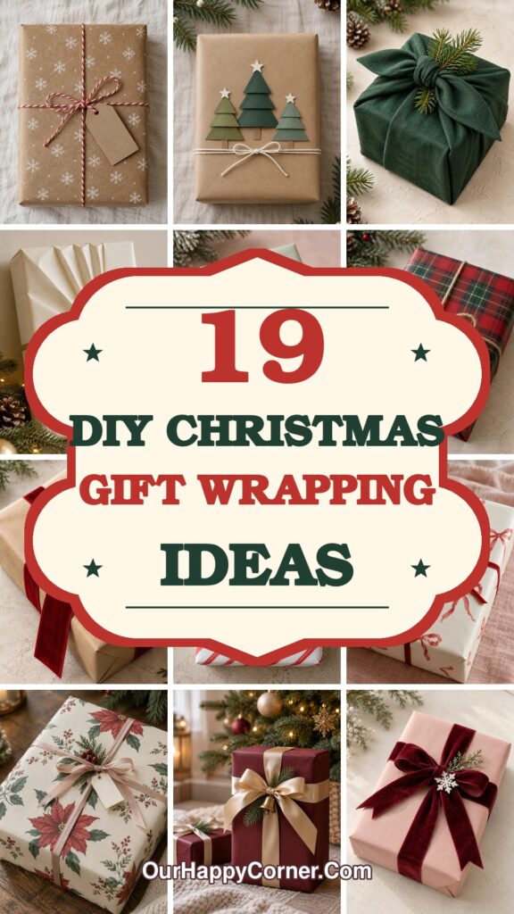 Christmas gift wrapping