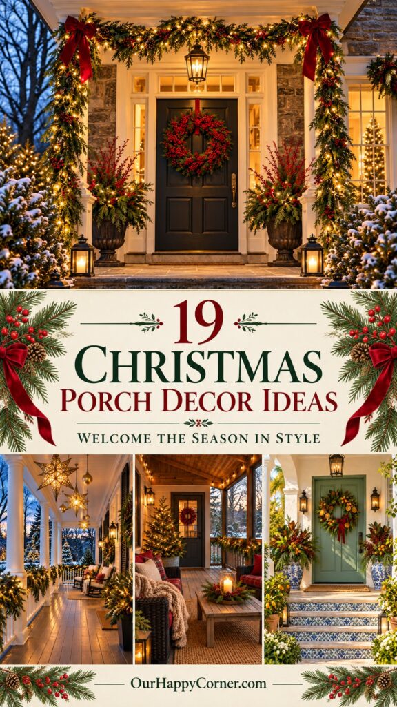 Christmas porch decor ideas