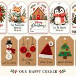 Free printable Christmas gift tags
