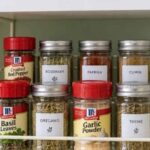 Spice rack organization