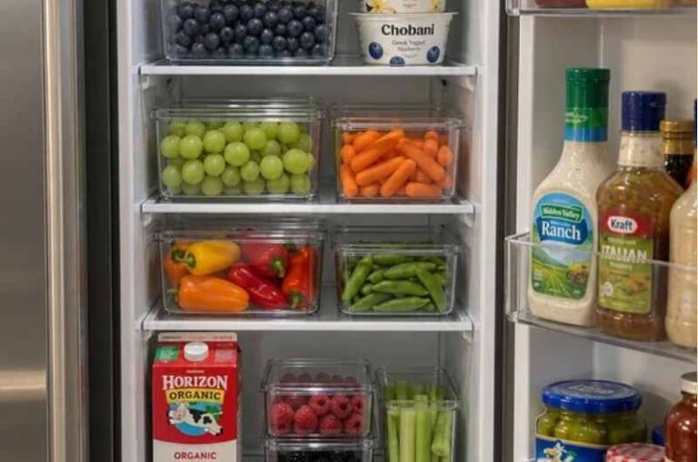 Fridge organization