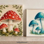 Mushroom painting ideas