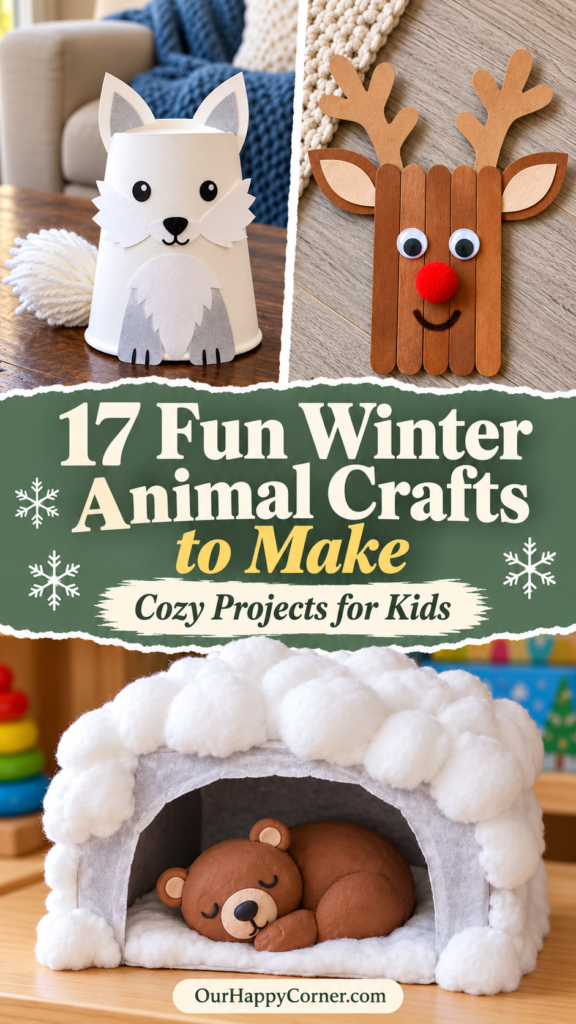 Winter animal crafts